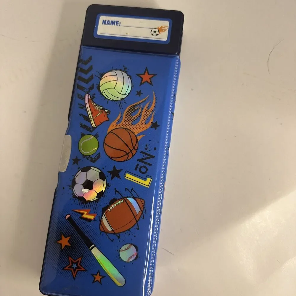 Hot Focus Dinosaur Multifunction Pencil Case Box w/ Calculator Sharpener‎ 10